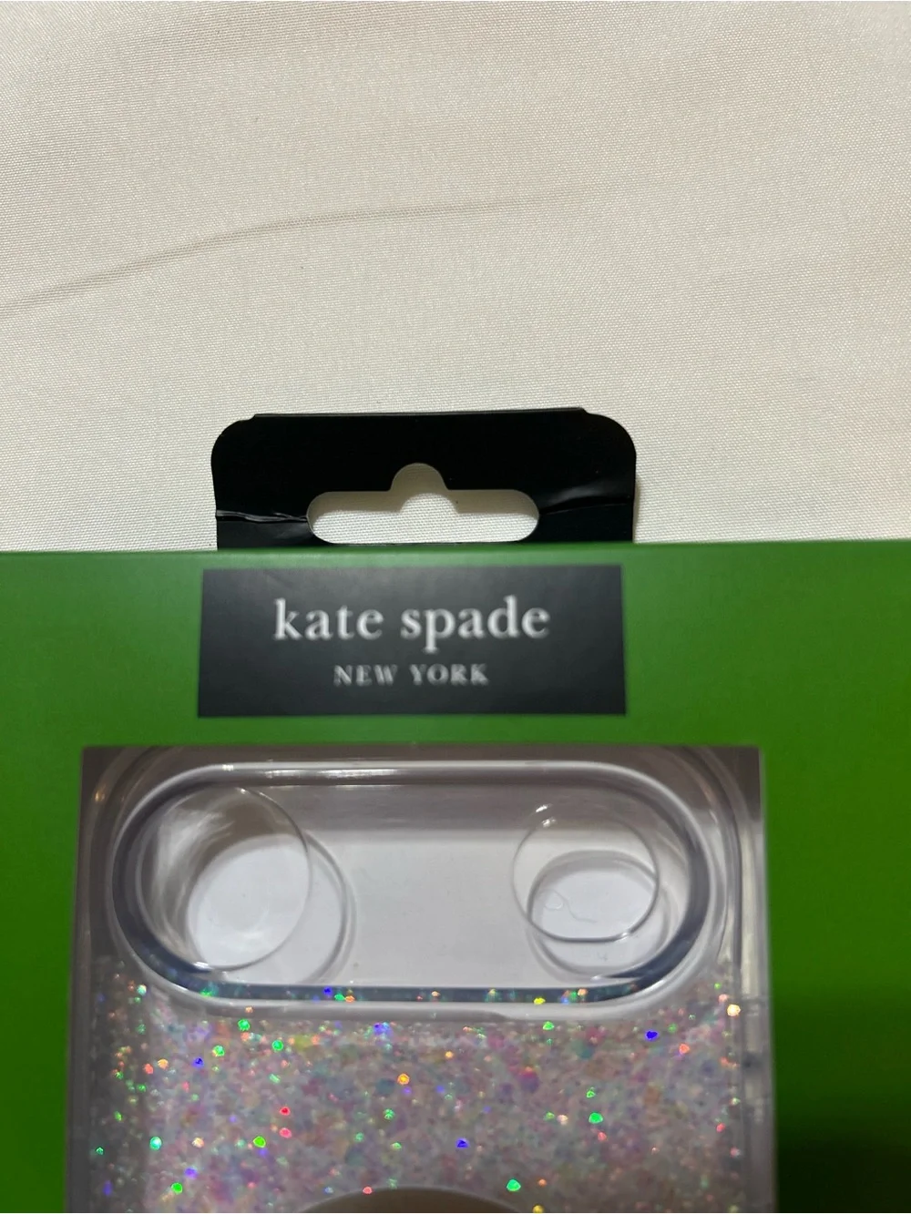 kate spade Glitter MagSafe Compatible iPhone Case - Iridescent Sparkle.